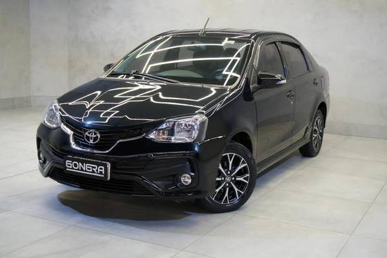 TOYOTA ETIOS 1.5 PLATINUM 16V FLEX 4P AUTOMÁTICO TOYOTA ETIOS 1.5 PLATINUM 16V FLEX 4P AUTOMÁTICO